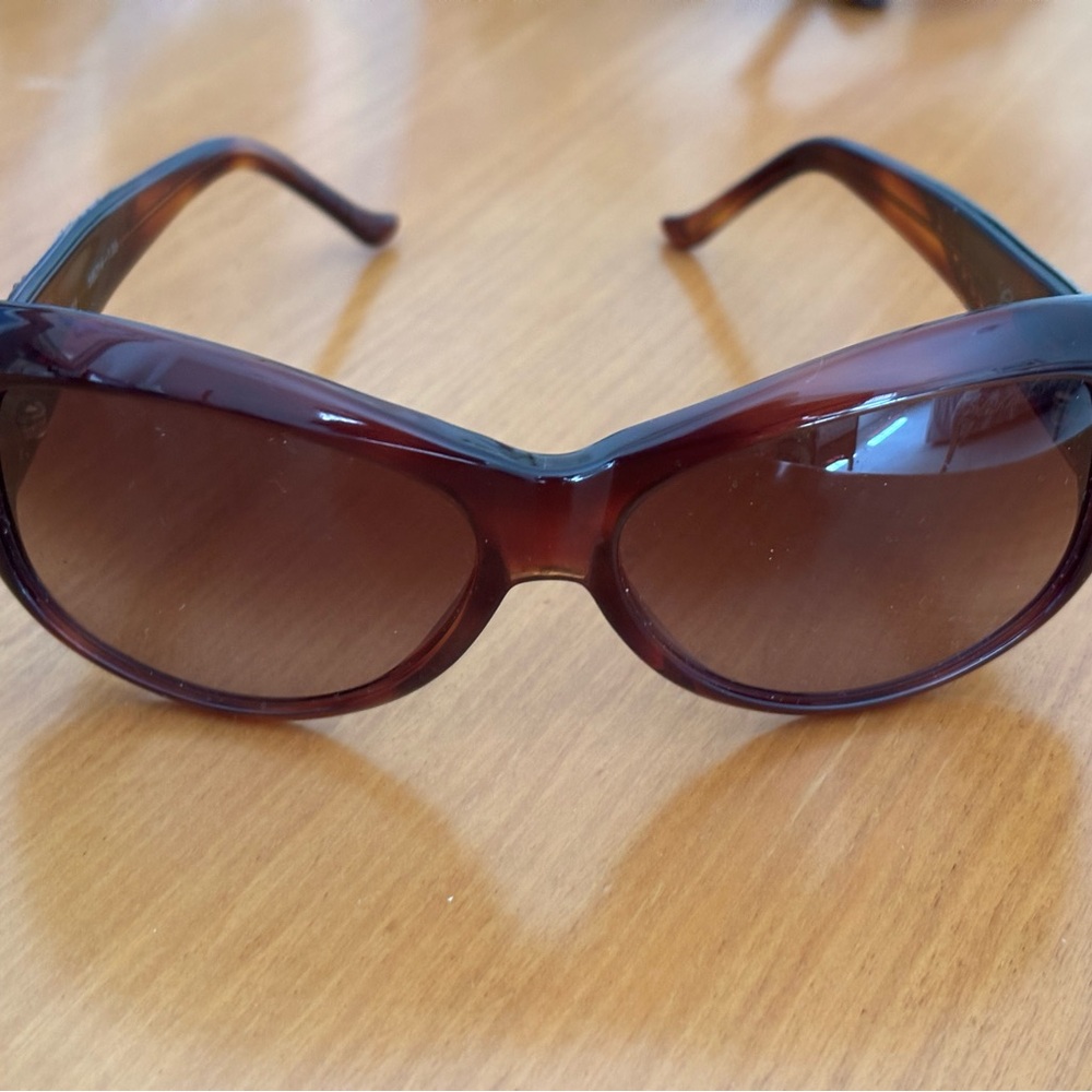 Judith Leiber Swarovski Crystal Embellished Sunglasses.